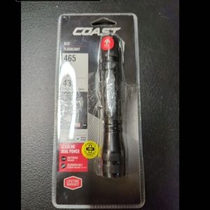 COAST G32 FLASHLIGHT 465 LUMENS 20484 BLACK SPOT/ FLOOD TWIST